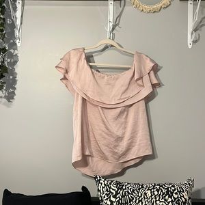 Blush blouse